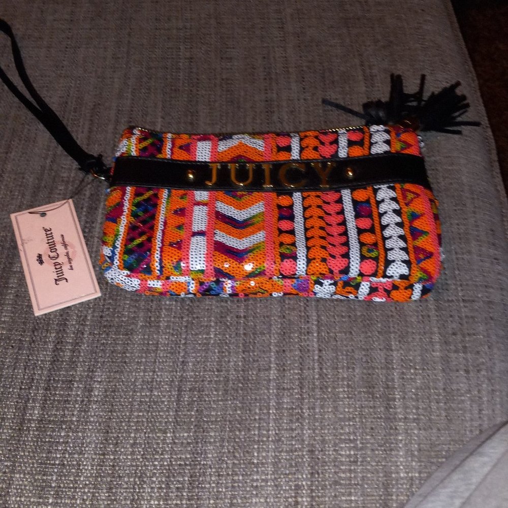 Juicy Couture clutch purse